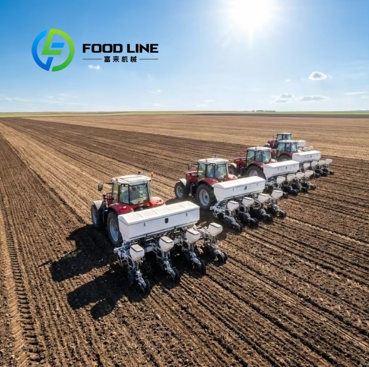 Farming Agriculture Model - Tractor Mounted Seeding Machine Farm Sowing