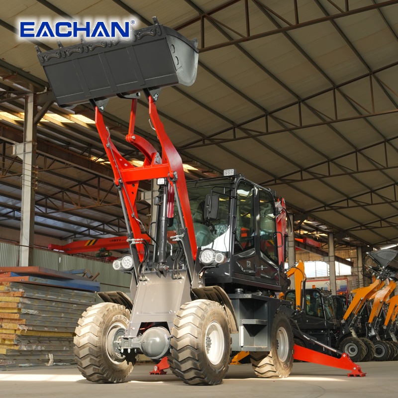 4WD Hydraulic Wheel Backhoe Lo - Farming Pump For Agriculture ulasan dan harga