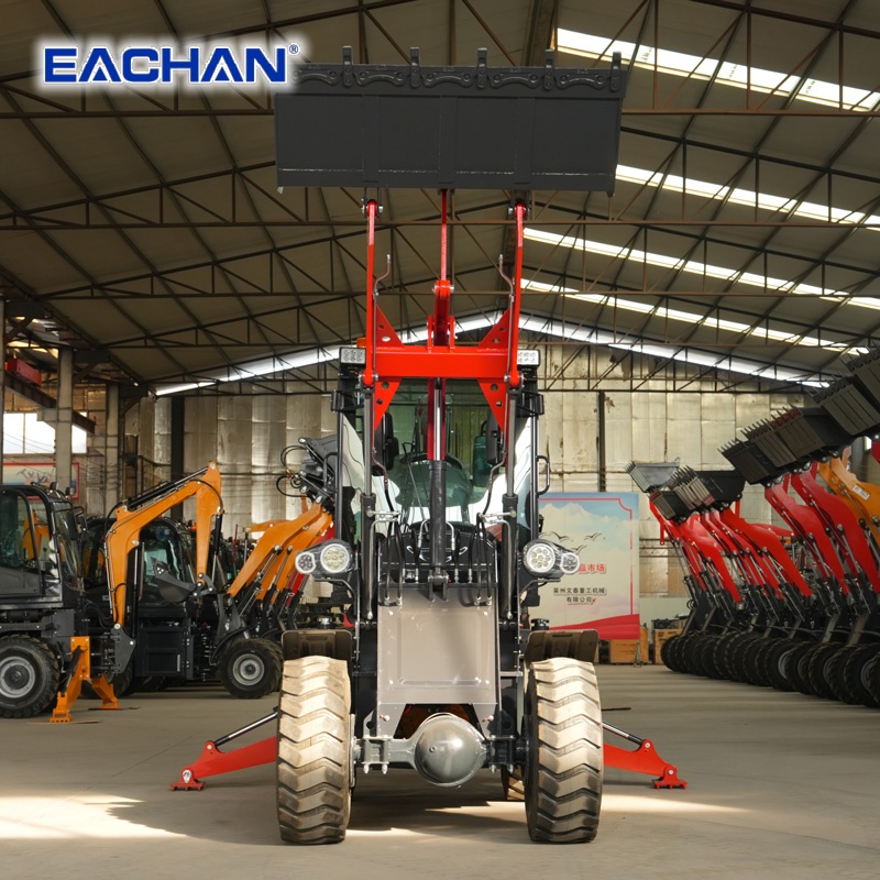 4WD Hydraulic Wheel Backhoe Lo - Farming Pump For Agriculture ulasan dan harga